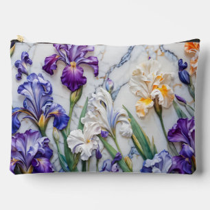 Iris Bloom Toilettenartikel und Juwelierbeutel Zubehörtasche