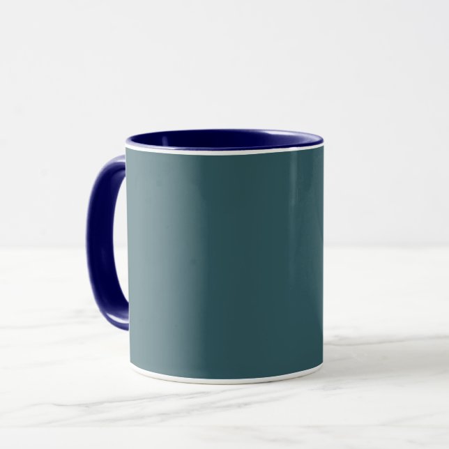 Iris Blue Tasse (Vorderseite Links)