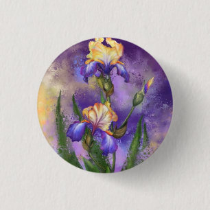 Iris Blume Button Beautiful Irises