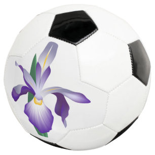 Iris-Blume Fußball
