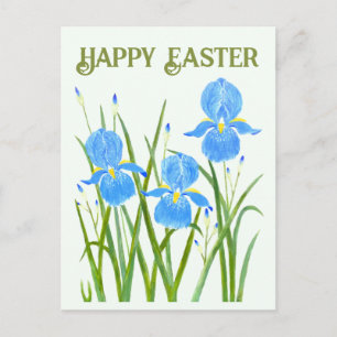 Iris Blume Postkarte