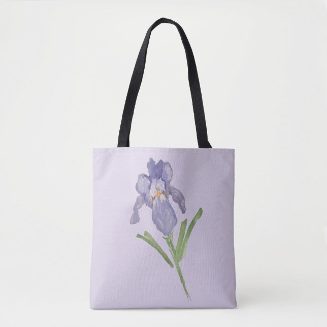 Iris-Blume Tasche (Vorderseite)