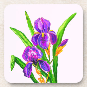 Iris Blume Untersetzer