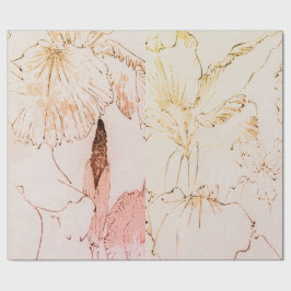 IRIS BLUME Wrapping Paper Geschenkpapier