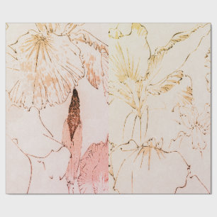 IRIS BLUME Wrapping Paper Geschenkpapier