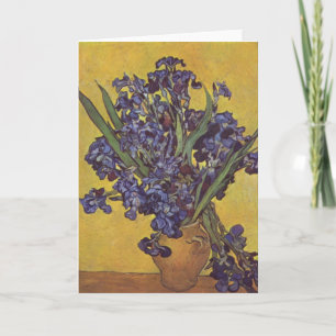 Iris-Blumen Vincents Willem Van Gogh Karte