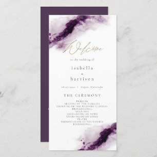 IRIS   Boho Plum Lila Watercolor Splash Programm