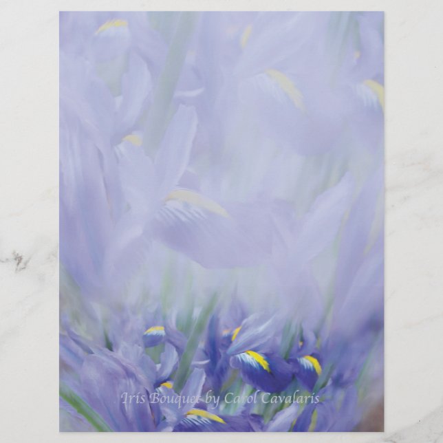 Iris Bouquet Letterhead (Vorderseite)