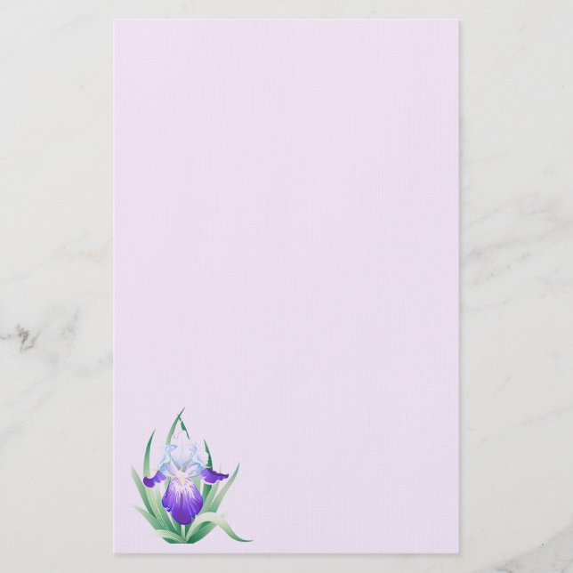 Iris Briefpapier (Vorderseite)