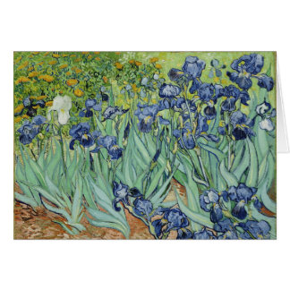 Iris - carte de Van Gogh