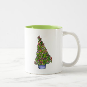 Iris Christmas tree Tasse