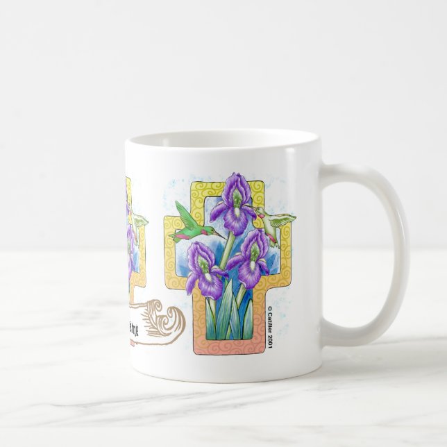 Iris Cross christian mug (Droite)