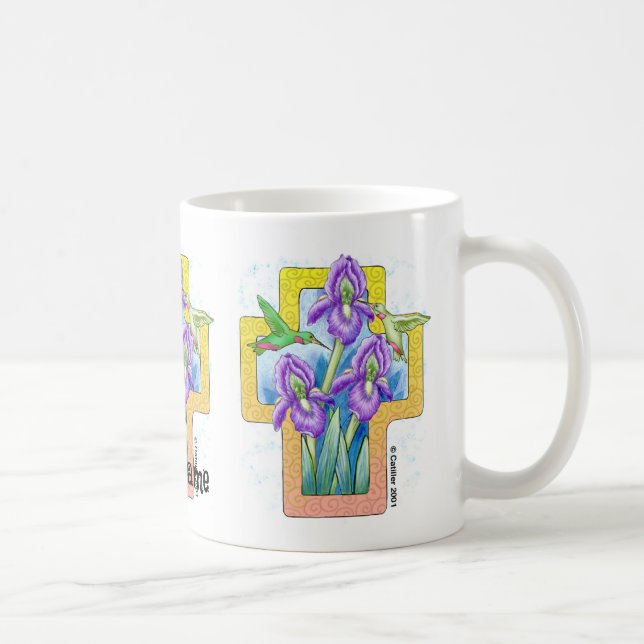 Iris Cross Kaffeetasse (Rechts)