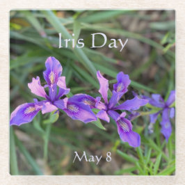 Iris Day, 8. Mai Glasuntersetzer