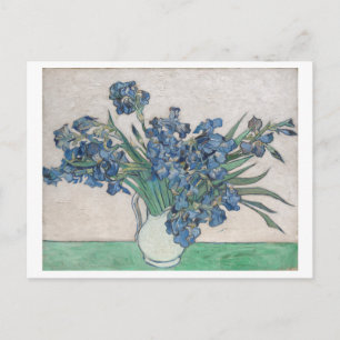 Iris de Vincent Van Gogh Carte postale florale
