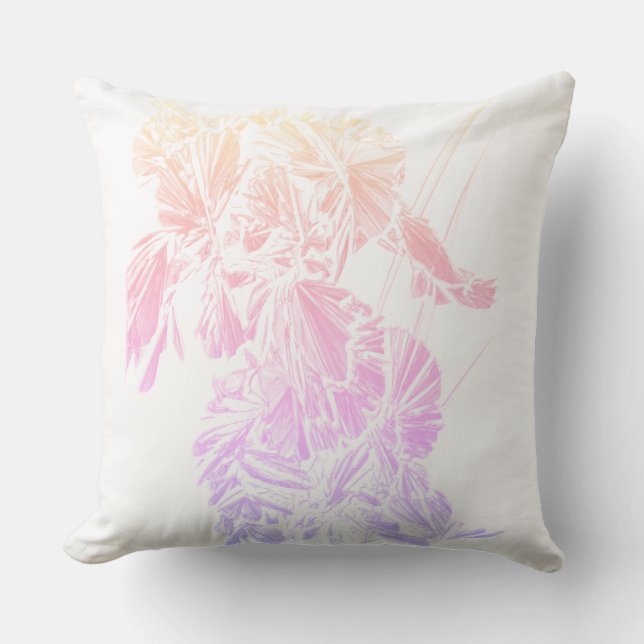 Iris Digital Art Sketch Pilloe Kissen (Vorderseite)