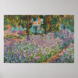 Iris durch Monet Poster