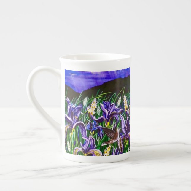 Iris Fields Cup Prozellantasse (Links)