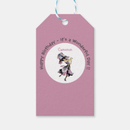 Iris - Fleur-de-Lis Whimsical Blume Party Supply Geschenkanhänger