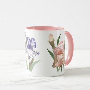 Iris Flower Garden Tasse