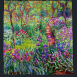 Iris Garden Claude Monet Duschvorhang<br><div class="desc">Der Iris Garden bei Giverny wurde 1900 von Claude Monet, einem französischen Maler des Impressionismus, gemalt und zeigt seinen Iris-Blumengarten in Giverny, Frankreich.</div>
