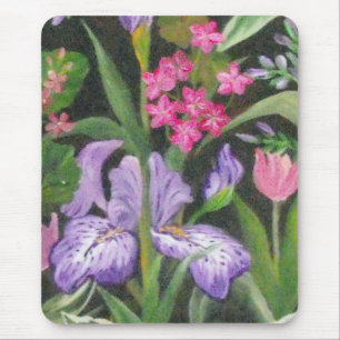 Iris Garden Mauspad