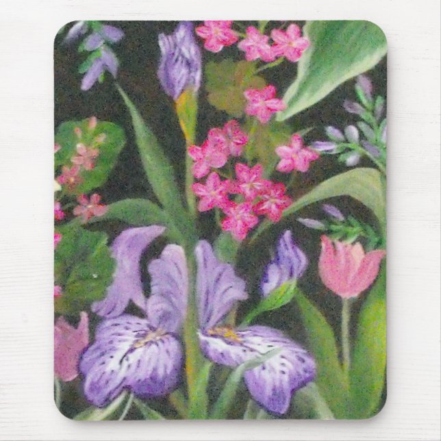 Iris Garden Mousepad (Vorne)