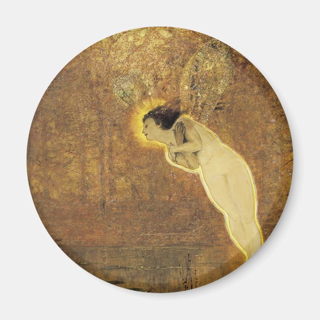 Iris, Geist des Regenbogens Magnet (Vorne)