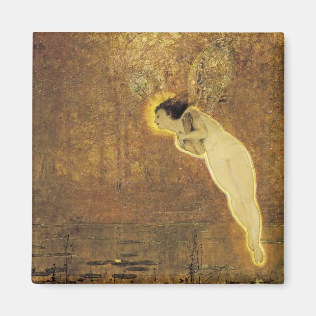 Iris, Geist des Regenbogens Magnet (Vorne)