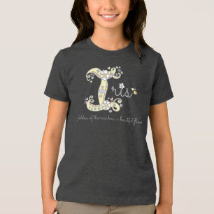 Iris Girls Ich nenne es Monogram T Tri-Blend Shirt