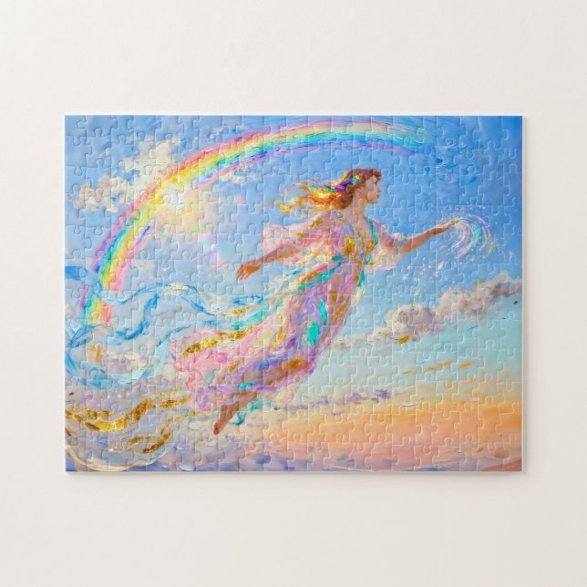 Iris Göttin des Regenbogens aus der griechischen M (Horizontal)