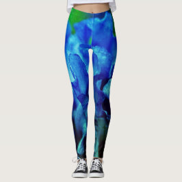 Iris im Blau Leggings