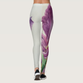 Iris in Sensual Bloom Leggings