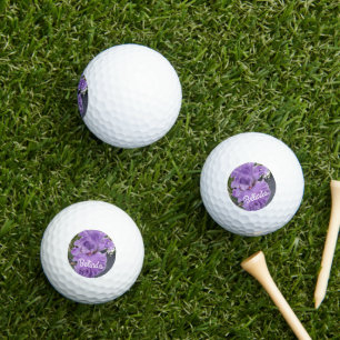 Iris Iris Lila Blume Floral Lavender Golfball