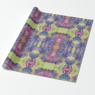 Iris ist aufgebrochen geschenkpapier
