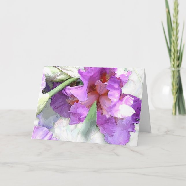 Iris Karte (Vorderseite)