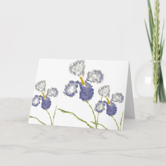 Iris Karte (Vorderseite)