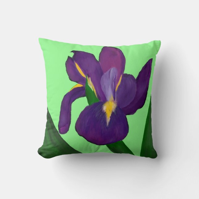 Iris-Kissen Kissen (Vorderseite)