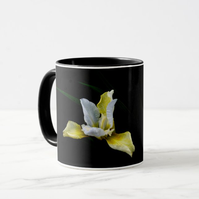 Iris Licht Tasse (Vorderseite Links)