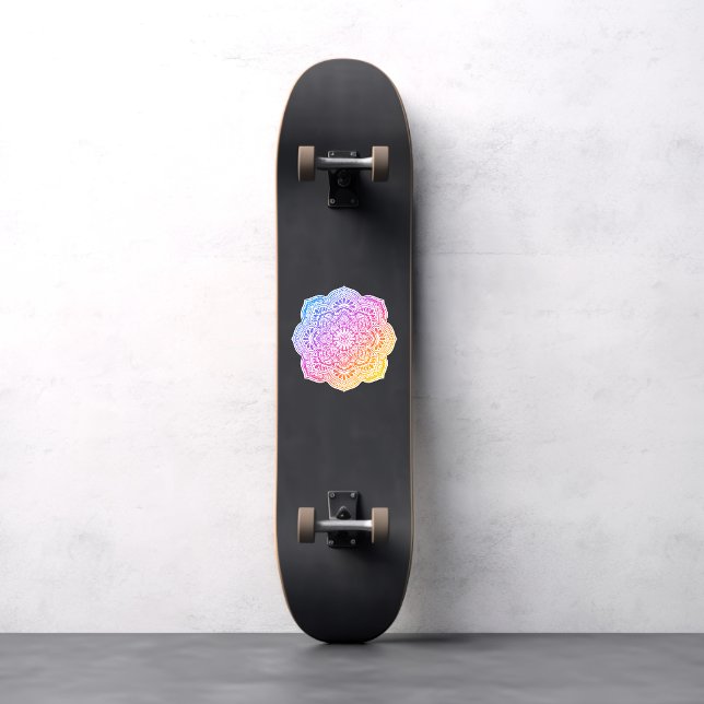 Iris Mandala Custom-Cut Vinyl Sticker (Von Creator hochgeladen)