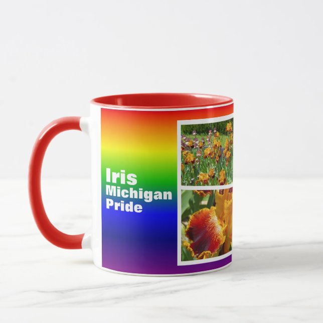 Iris "Michigan Pride" [Combo-Tassen] コ  ヒ  プ  グ Tasse (Links)