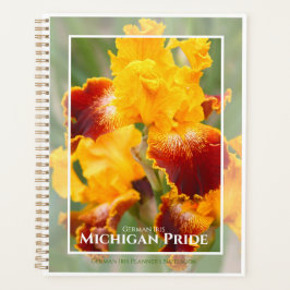 Iris "Michigan Pride"[PlakatNotebook] ノ  ブ ク Planer