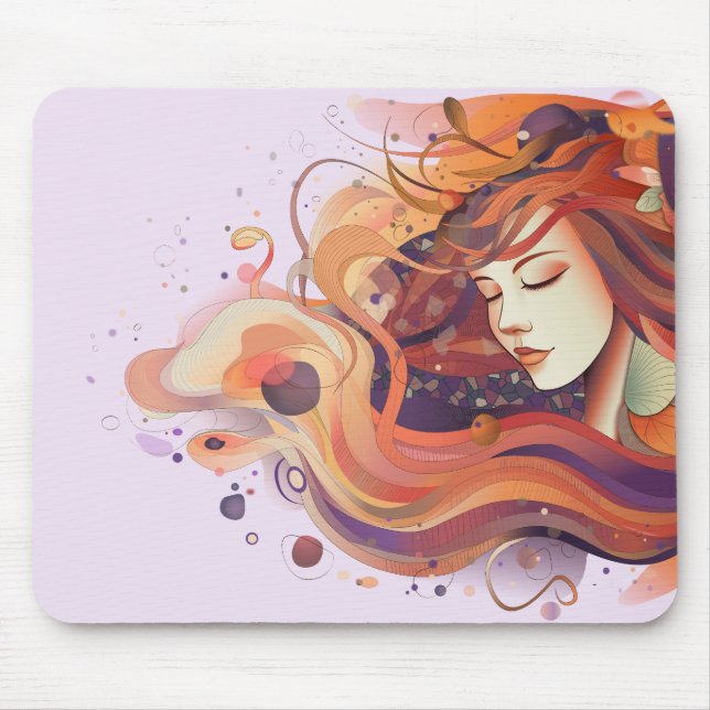 Iris Mouse Pad Mousepad (Vorne)
