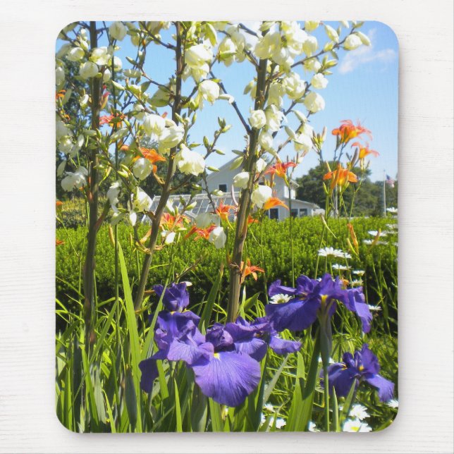 Iris N Taglilien Mousepad (Vorne)