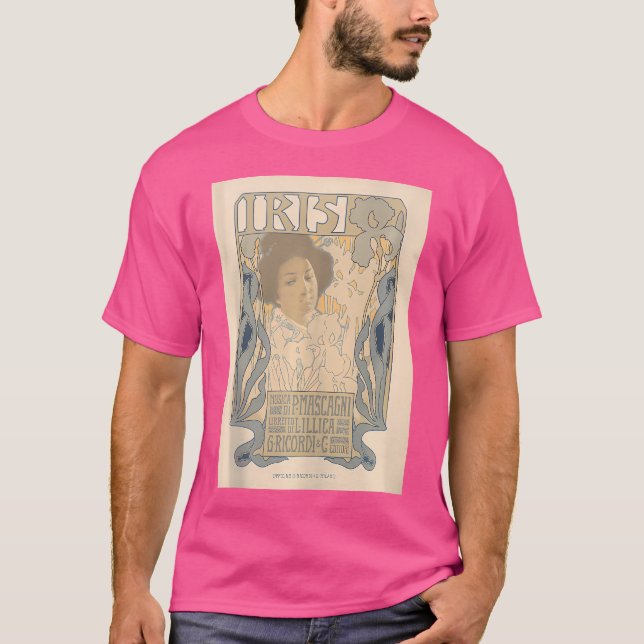 Iris Opera Poster T-Shirt (Vorderseite)