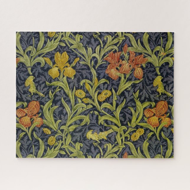 Iris Pattern (von William Morris) (Horizontal)