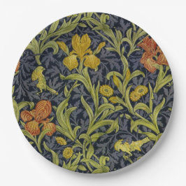 Iris Pattern (von William Morris) Pappteller