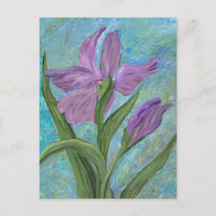 Iris Postcard Postkarte