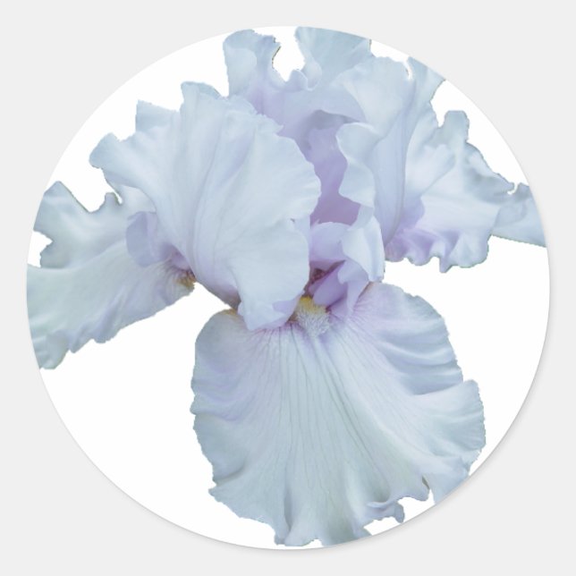 Iris Runder Aufkleber (Vorderseite)