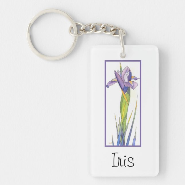 Iris Schlüsselanhänger (Vorderseite)
